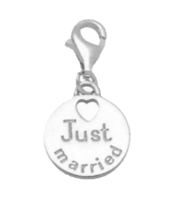 Hängsmycke Just Married